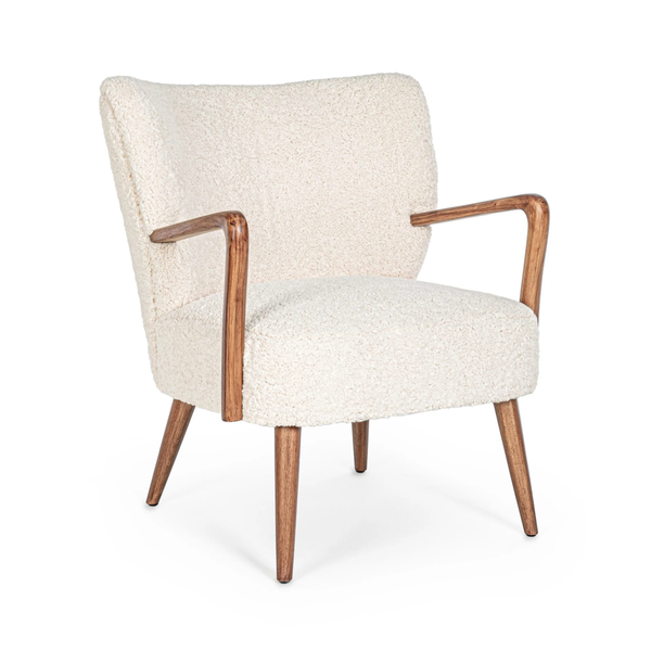 Poltrona Malvi - Design Vintage e Comfort