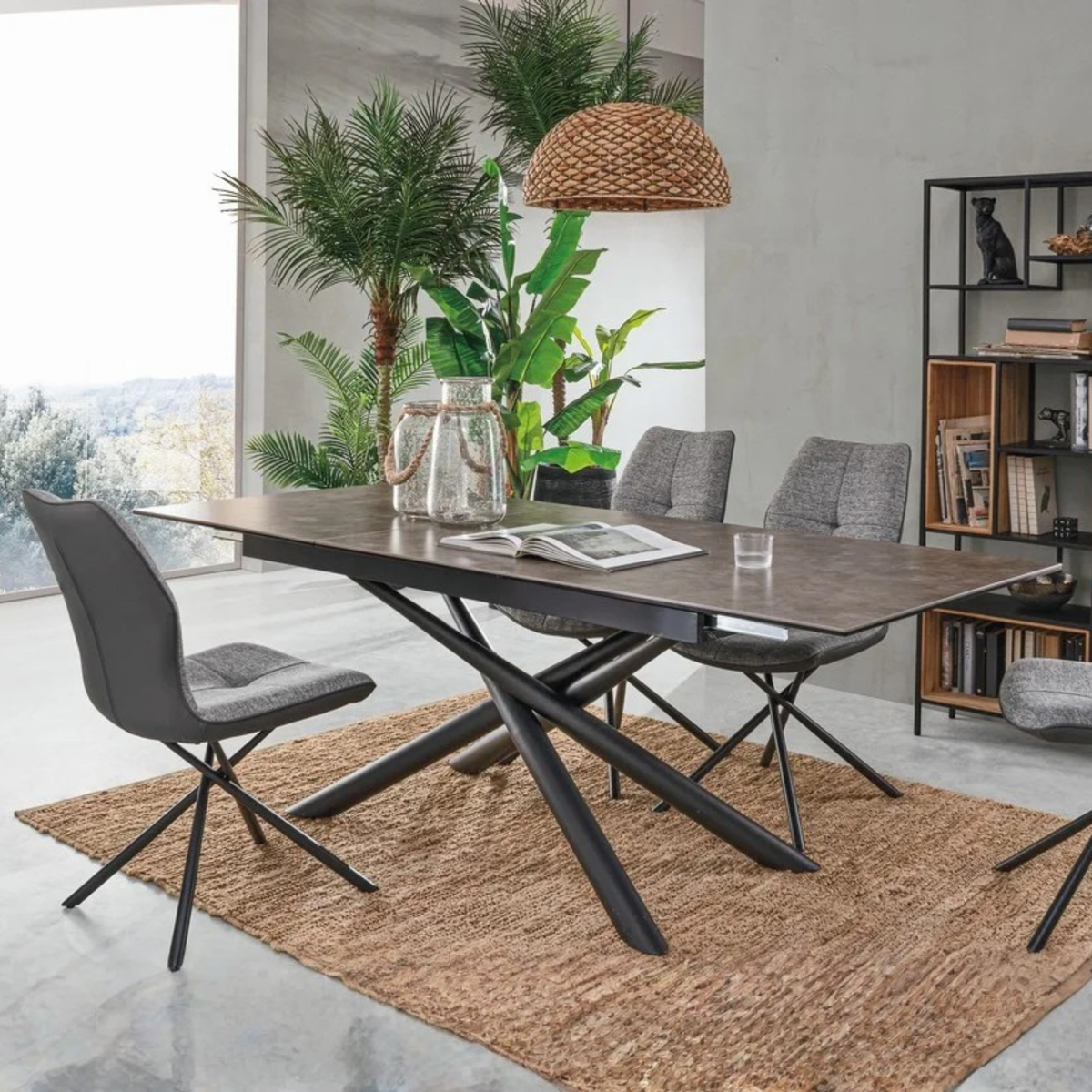 Tavolo allungabile NEW YORK 160x90 - 220x90 cm