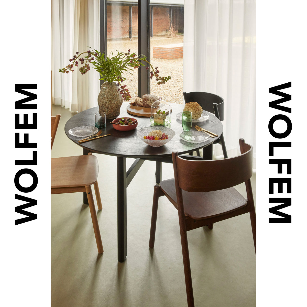 Tavolo da pranzo rotondo Fjord