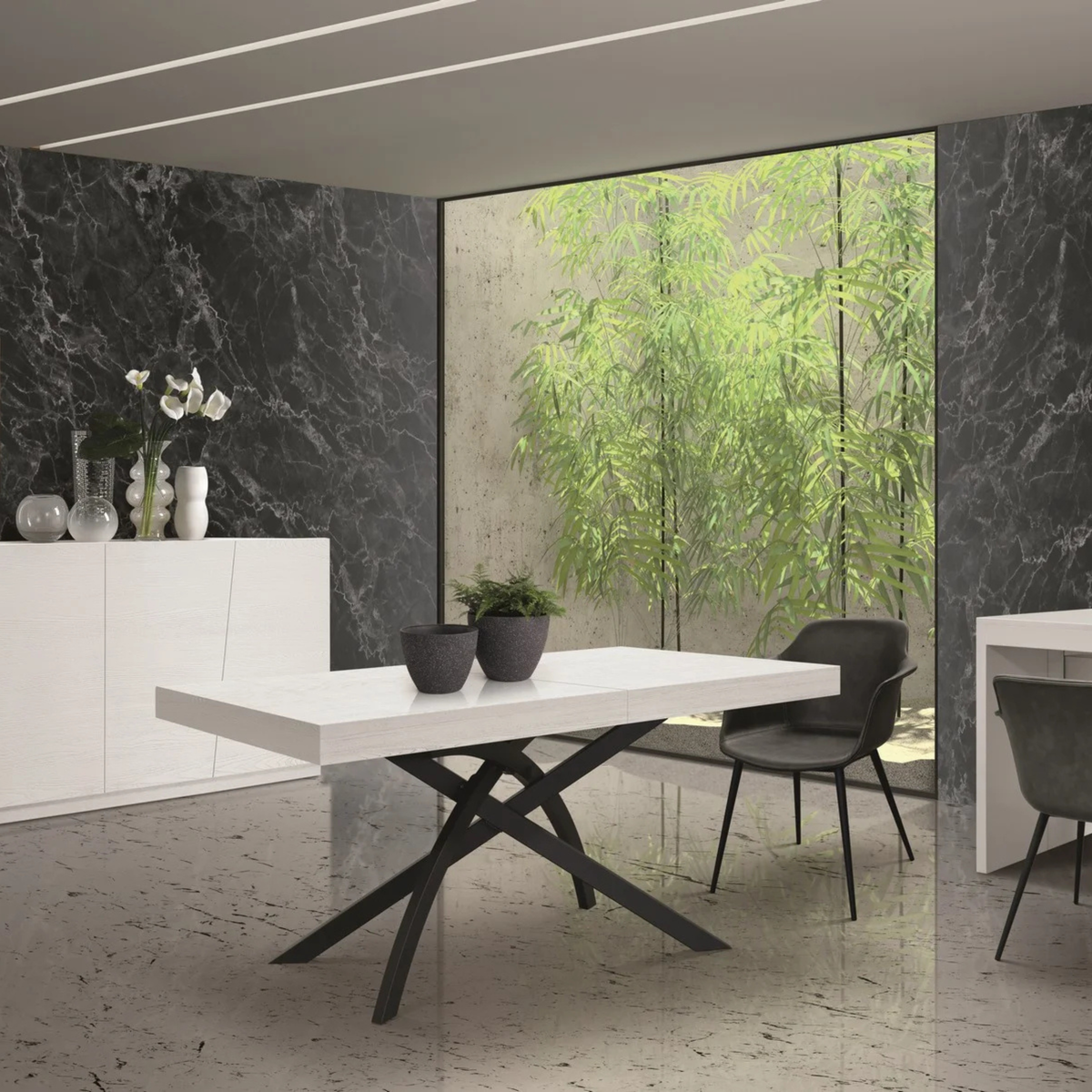 Tavolo allungabile MODEL 160×90 cm – 240×90 cm