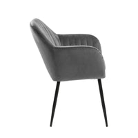 Sedia Eris in velluto