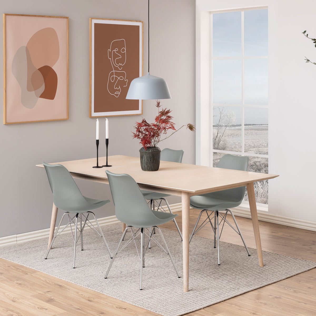 Sedia Lisbon in polipropilene