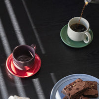 Set piattino e tazzina AMARE (set di 6 pezzi)